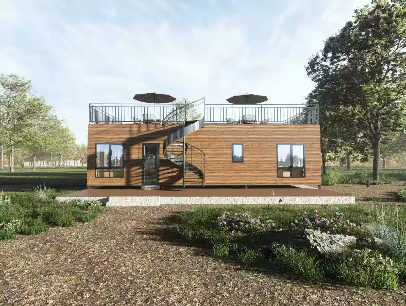 Missouri lakeside residences — lead project view